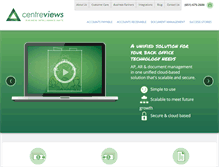 Tablet Screenshot of centreviews.com